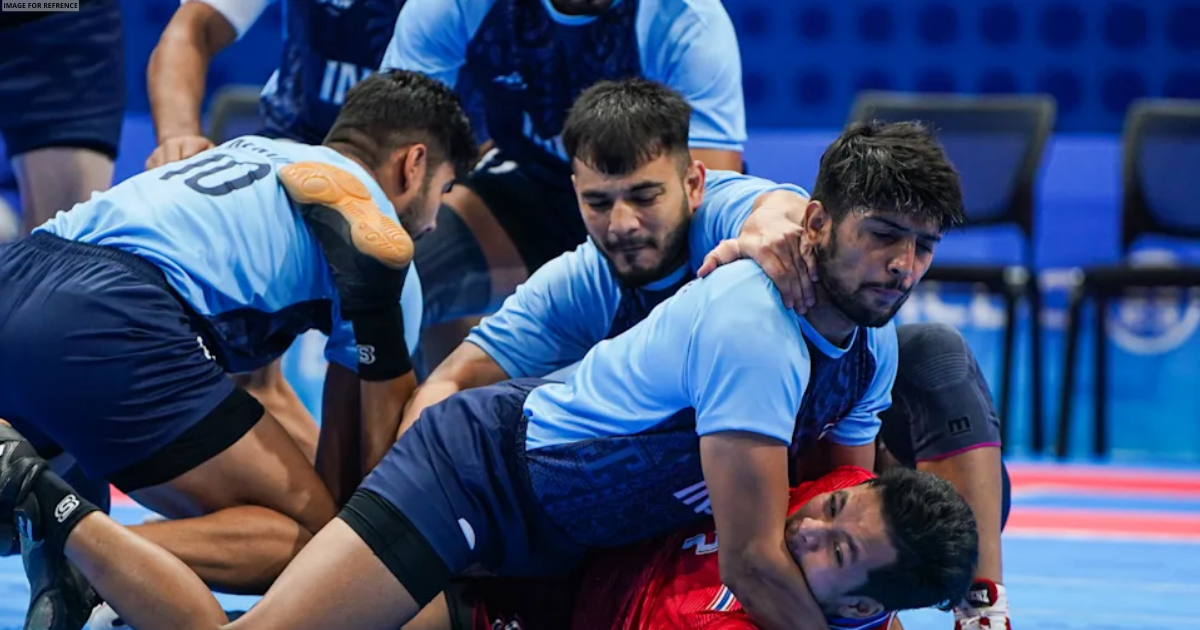 India men's kabaddi team tackles Iran to clinch Asian Games gold medal